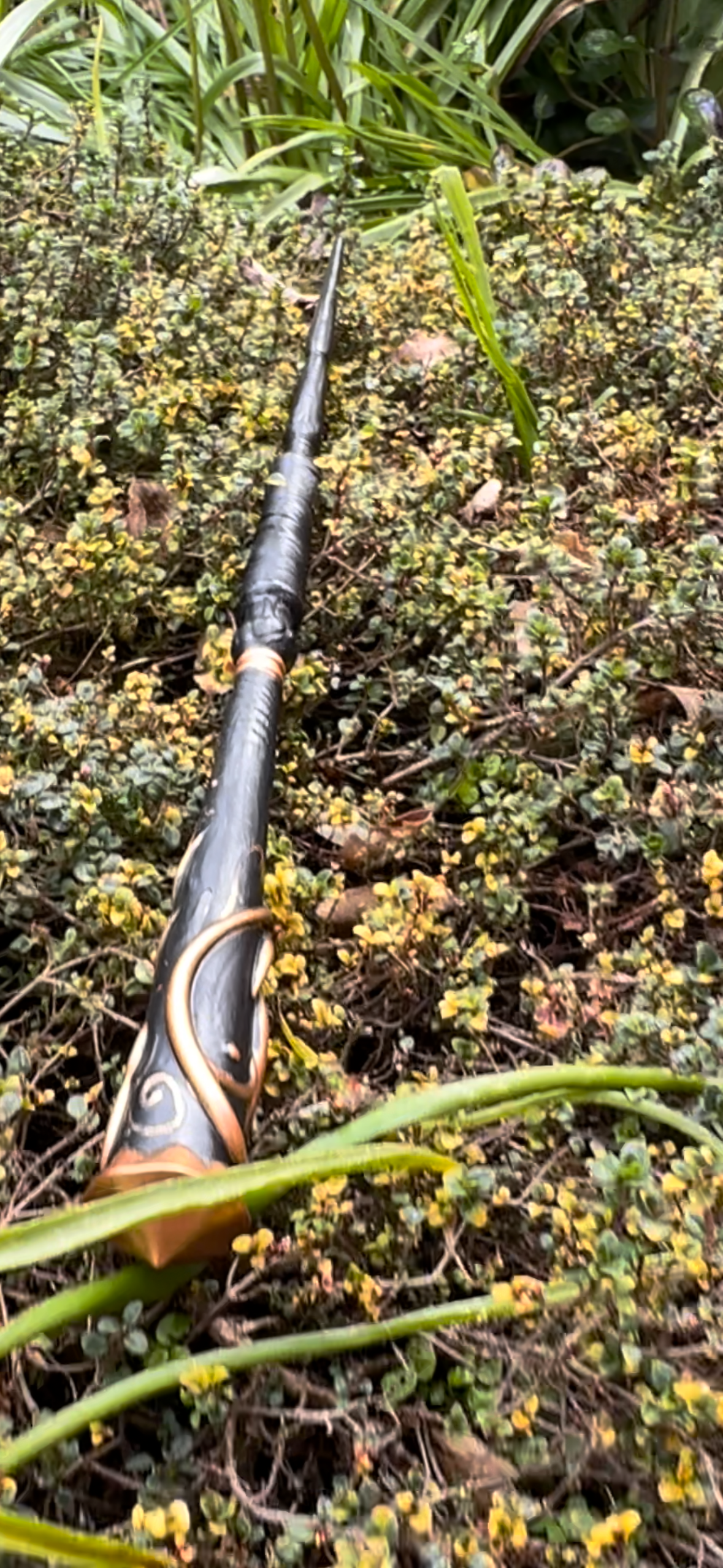 Runic Black Wand