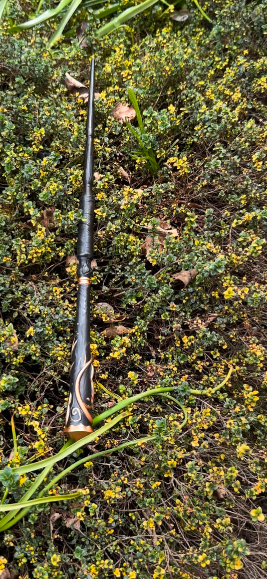Runic Black Wand
