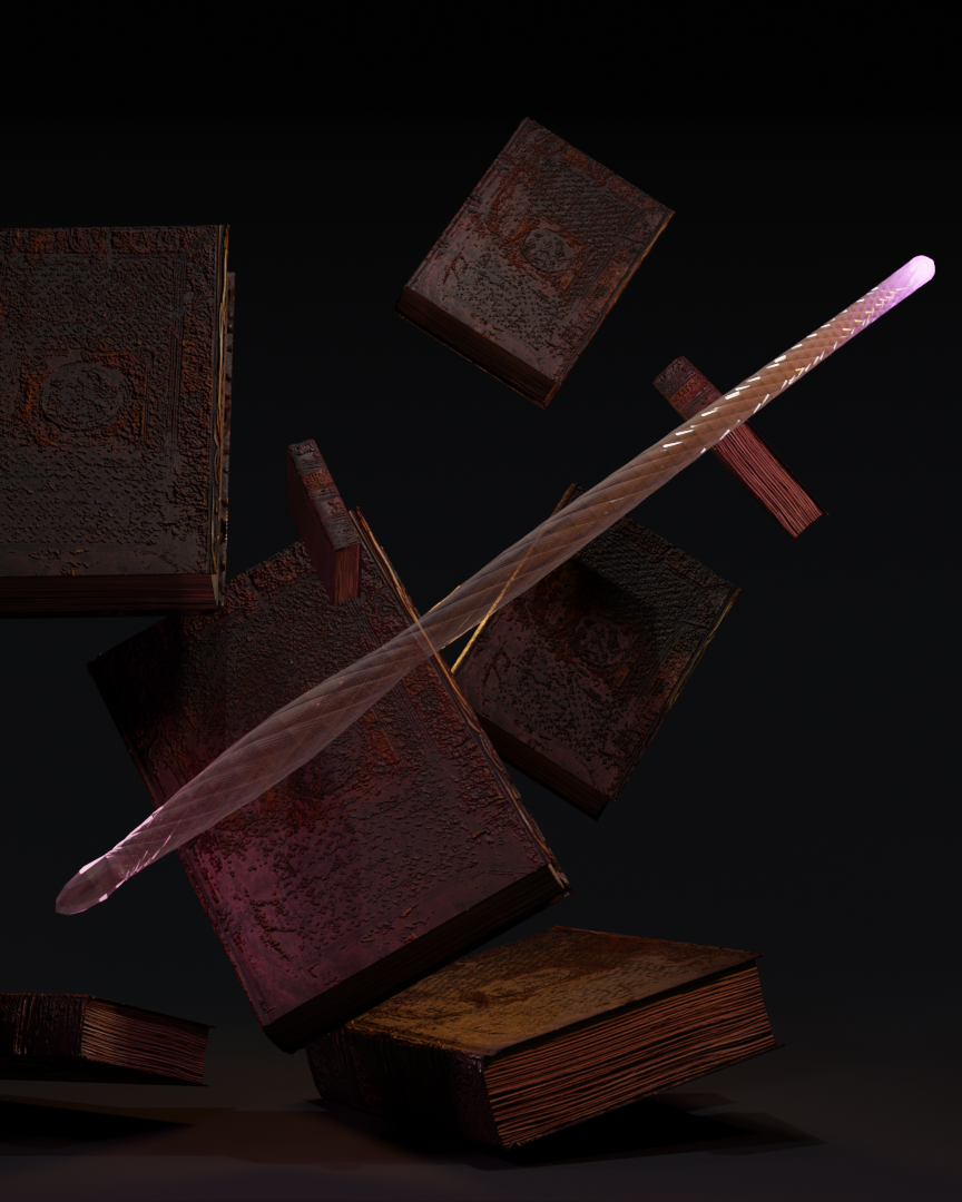 Crystallised Unicorn Wand