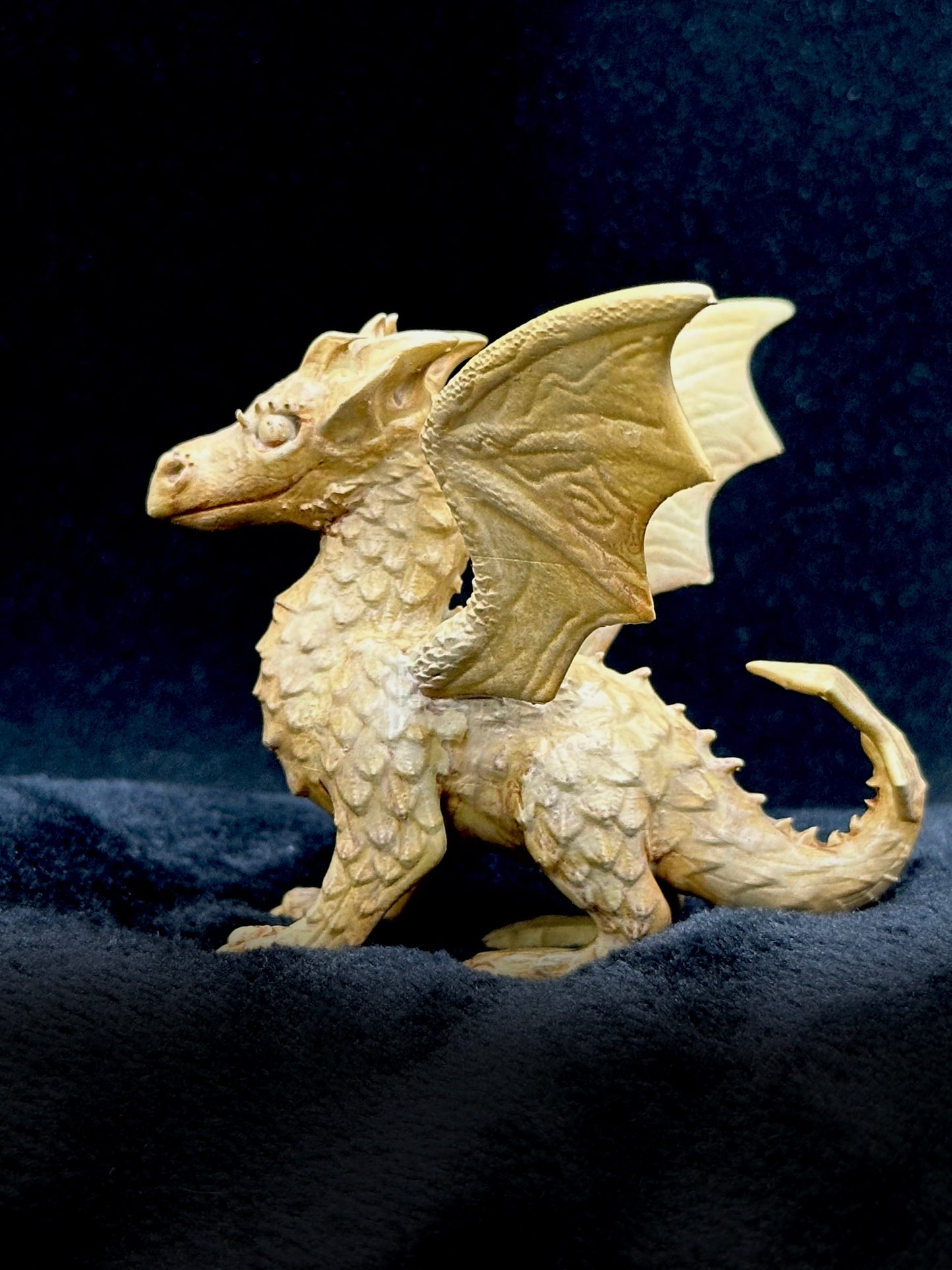 Wooden Carved Dragons