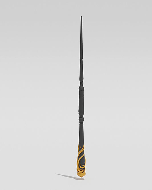 Runic Black Wand